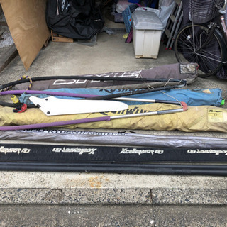 ウインドサーフィン用具一式の画像