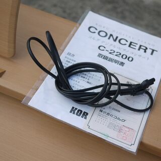 美品 KORG コルグ デジタルピアノ CONCERT C-2200 電子ピアノ 88鍵盤 リアル・ウェイテッド・ハンマー・アクション2鍵盤搭載の画像