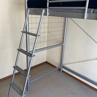 I1299 　ロフトベッド①　マット付き