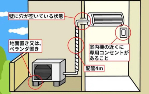 工事無料 Panasonic 4.0kwエアコン CS-EX400D2 2020