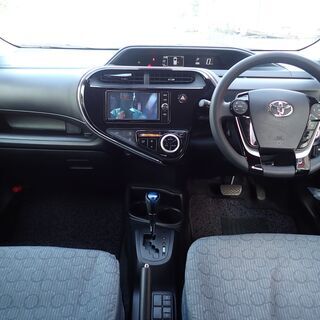 アクア【コミコミ価格】本車検2年付★グレード　S★ハイブリット★29年式★35,000㌔★ワンオーナー★純正ナビ★フルセグTV★ETC★バックカメラの画像