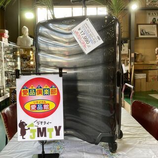 【店舗同時販売中】Samsonite サムソナイト　スーツケース　ファイヤーライト　スピナー７５　94L　ブラック【問合わせ番号：107-044901-002】柏市周辺（柏、松戸、流山、我孫子）出張買取 引越し 処分 不要 生前整理 遺品整理 ご相談下さい！