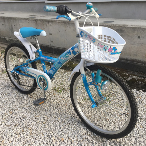 233.【美車】ジュニアマウンテンバイク女の子用22インチ