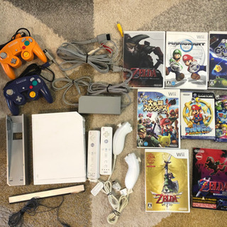 wii 本体　ゲームキューブ　コントローラー　ソフト8個
