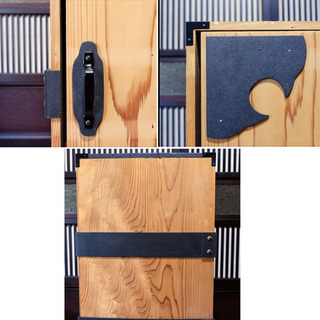 鬼の子が入ってそうな木箱（A）時代箪笥の画像