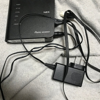 ルーター　　WG1200CR    NEC   中古