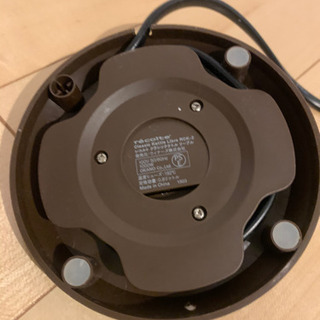 【引取先確定】récolte レコルト電気ケトル 0.8L 美品の画像