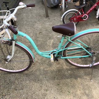 自転車　26インチ　女の子　お値下げしました‼️‼️の画像