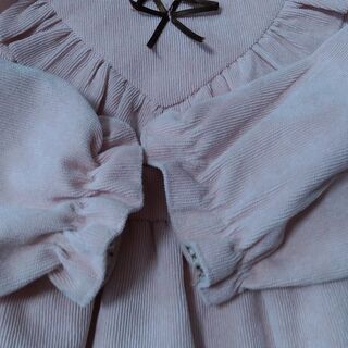 ■中古「入園式慶事女児ワンピース100㎝　ピンク」の画像