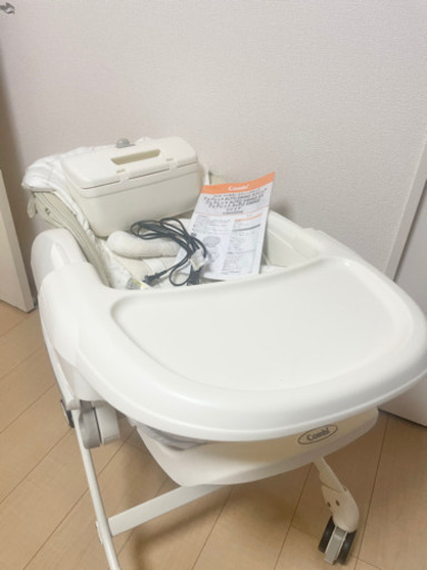 美品  コンビ ホワイトレーベル フェアレット オートスウィング EX ハイロー