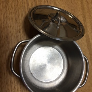 IKEAステンレスおままごとセットの画像