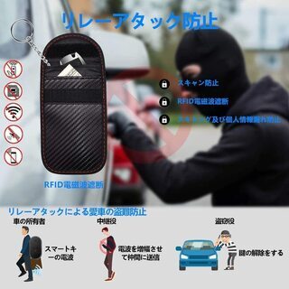 【新品・未使用】リレーアタック防止キーケース（１個）の画像