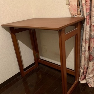 折りたたみテーブル＆椅子セットの画像