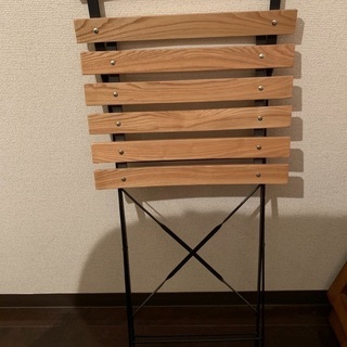 折りたたみテーブル＆椅子セットの画像