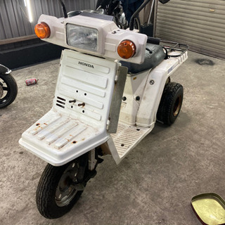 ジャイロ　レストアベース 86歳ライダーの愛車②ジャイロXを整備。田舎の厳しい交通事情｜中山道雄