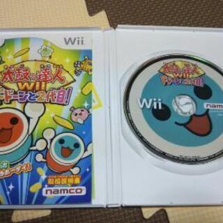 太鼓の達人wii『動作OK』ソフト付属！クリーニング済み！【送料無料】正規品の画像