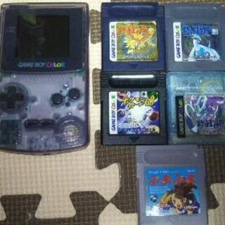ゲームボーイカラークリア ソフト5つ