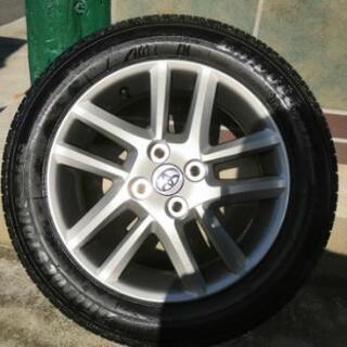 アルミ付きタイヤ ③中古品 プレマシー純正アルミホイール付きタイヤ 15インチ 4本セットの1