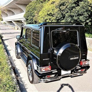 ベンツG500ゲレンデ・ブラバスB11仕様・フルカスタム車両・オーバーフェンダー大幅値下げ！の画像