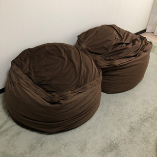 無印良品　ビーズクッション