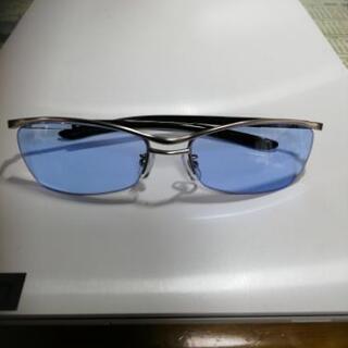 ナイロール型　メタルフレーム　ちょい悪サングラス　の画像