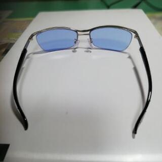 ナイロール型　メタルフレーム　ちょい悪サングラス　の画像
