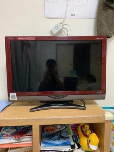 シャープ アクオス 液晶カラーテレビ LC-32SC1 リモコン付き中古品
