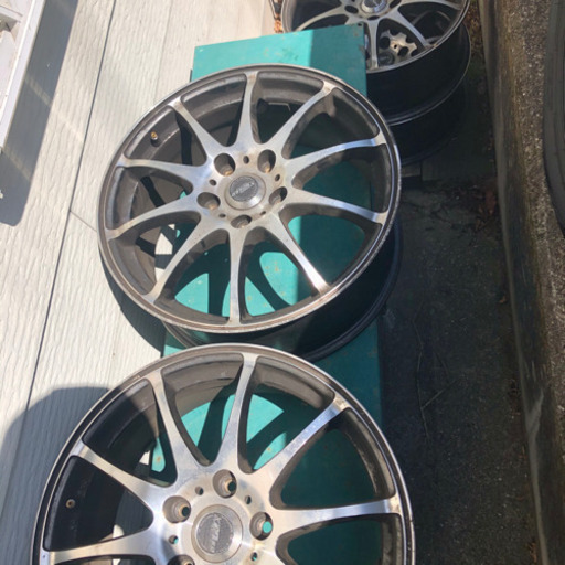 外品　17インチ　アルミホイール　4本セット　カスタムに