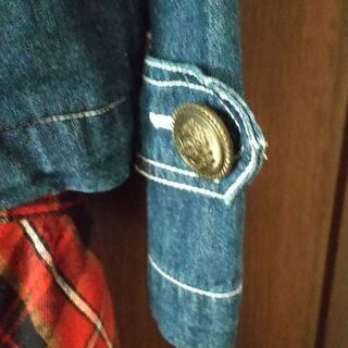 デニムジャケットLサイズの画像