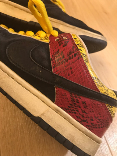 NIKE dunk sb CORAL SNAKE 28.5cm 中古