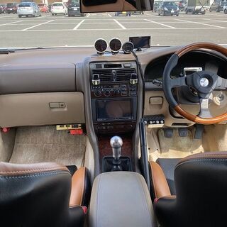 希少 中々お目にかかれない激レア車 公認済み 車検長い R5/2迄 実走行6万キロ台 JZS147 最終後期 アリスト T78-33D ゲトラグ6速の画像