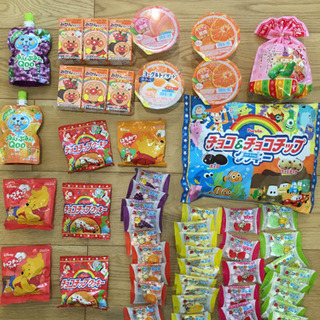 ゼリー クッキー ラムネ アンパンマン ジュース お菓子まとめて...