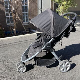 最終値下げ！Britax 黒 トラベルシステム(ベビーカー +カ...