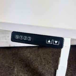 作業デスク【無段階調節】（ケーブルガイド付き）の画像