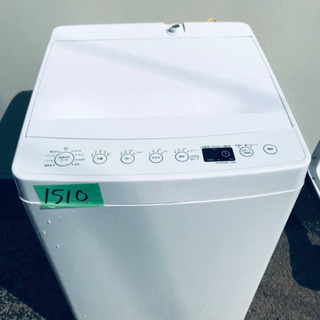 ⑤✨2020年製✨1510番TAG label ✨全自動電気洗濯機✨AT-WM45B‼️