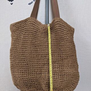 ユニクロ　かごバッグ トートバッグの画像