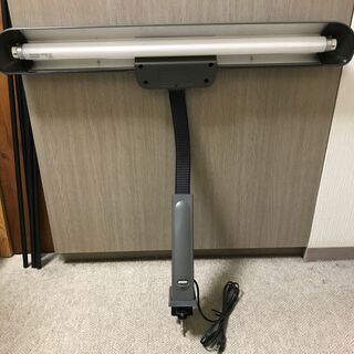 クリップ式蛍光灯スタンド30w