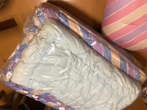 新品！敷布団\u0026掛け布団セット