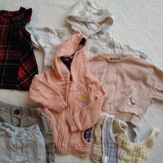 【あげます】サイズ80 女の子ベビー服まとめての画像