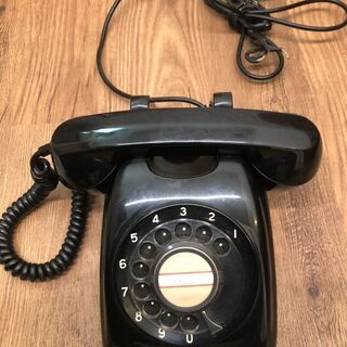 アンティーク　黒電話
