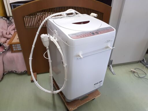 【訳あり】シャープ 全自動洗濯機 6㎏ 2012年製 ES-GE60L