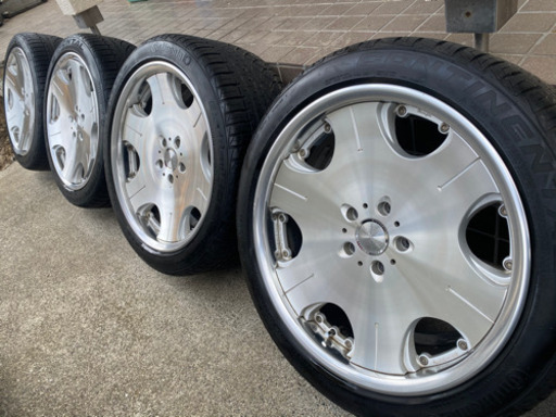 まだまだ使えるタイヤ付き❗️19㌅アルミ