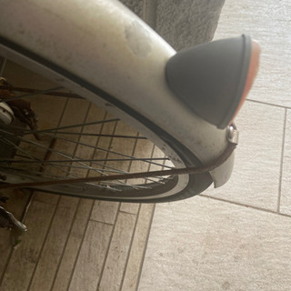 自転車 錆あり