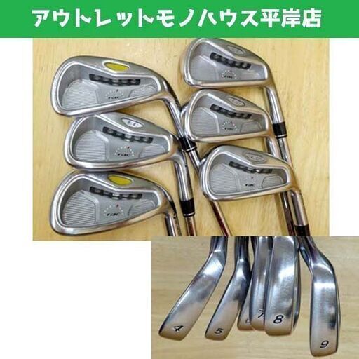 ゴルフクラブ テーラーメイド アイアン 6本セット 4～9 rac LT Dynamic Gold 右 日本仕様 ゴルフ ☆ PayPay(ペイペイ)決済可能 ☆ 札幌市 豊平区 平岸