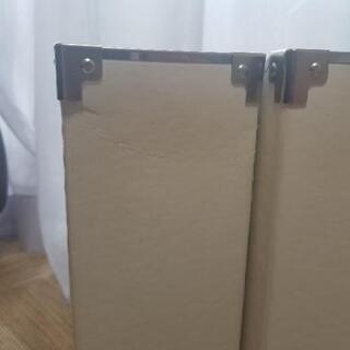 IKEA　ファイルボックス４セットの画像