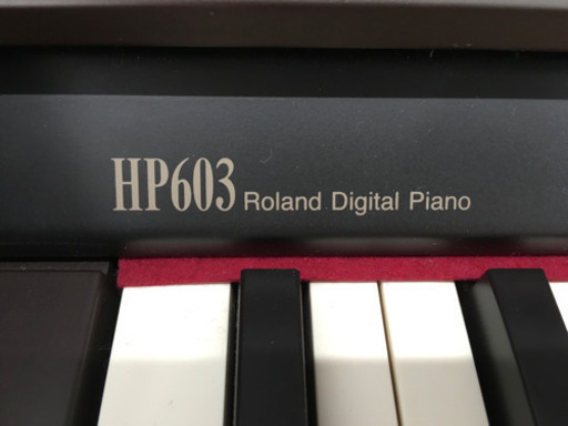 i252 Roland HP603-CRS 2016年製　ローランド　電子ピアノ