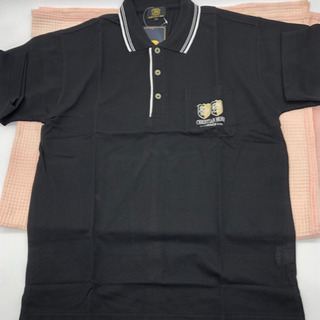 未使用■メンズ■ポロシャツ■Ｌサイズ■黒とグレーの画像