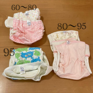 布おむつ&オムツカバー&バケツセットの画像