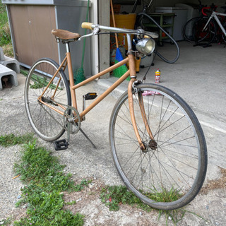 レトロ自転車の画像
