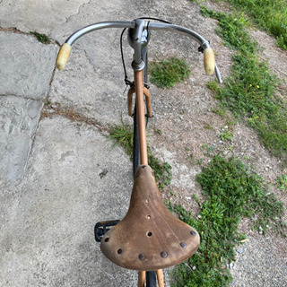 レトロ自転車の画像